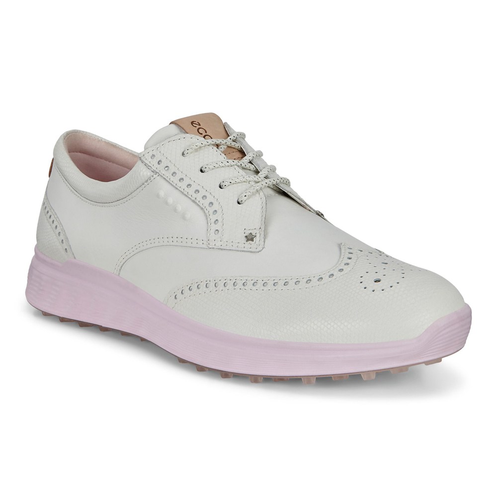 ECCO Womens Golf Shoes White - Spikeless S-Classic - EXS-329108